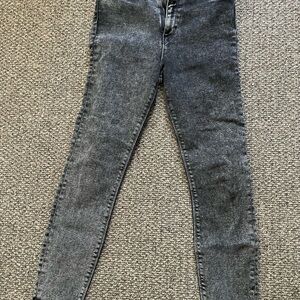 Zara Black High Rise Jeans
